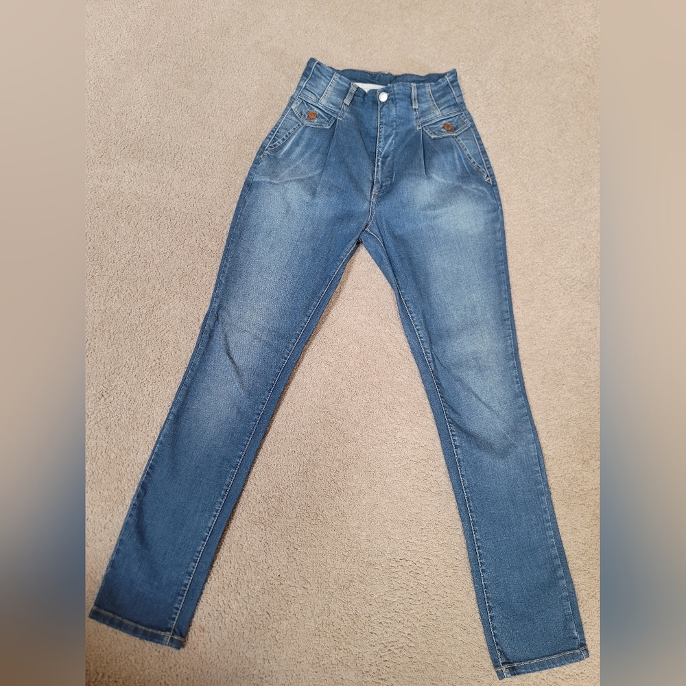 MANGO High Rise Skinny Jean